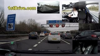 Smart motorways UK Variable speed limits heavy traffic [upl. by Ysiad721]