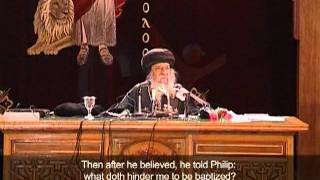 HH pope Shenoudas sermon about Jonahs Fast [upl. by Ano831]