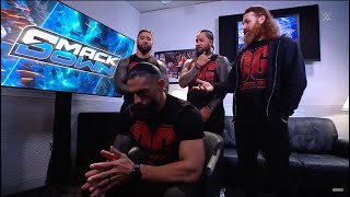 Roman Reigns Backstage Segment  WWE SmackDown 11152024 [upl. by Kerwinn]