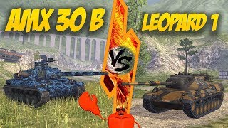 WOT Blitz  Имба царей или дно морей AMX 30B vs Leopard 1 [upl. by Maidel157]