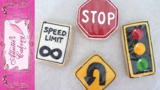 Street Sign Cookies [upl. by Sosthena]