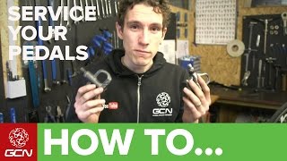 How To Service Your Pedals  GCNs Guide To Servicing Look And Shimano Pedals [upl. by Yhtuv980]