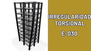 Irregularidad Torsional E030 [upl. by Lorrac]