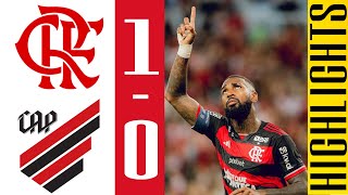 Flamengo vs AthleticoPR 10  Melhores Momentos  Serie A Betano 20242025 Gol do Gerson Hoje [upl. by Odnama770]