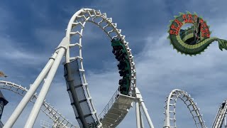 Sea Serpent Off Ride Moreys Piers July 2022 No Copyright [upl. by Frye807]