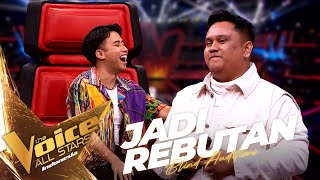 Jadi Rebutan Suara Hizkia Gultom Memang Keren  Blind Auditions  The Voice AllStars Indonesia [upl. by Jun]