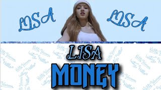 Karaoke MONEY  LISA BLACKPINK [upl. by Anelrad463]