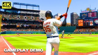 MLB THE SHOW 24 New Official Gameplay Demo 16 Minutes PART 2 4K [upl. by Rola]