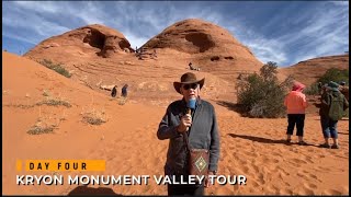 DAY 4  The Kryon Monument Valley Tour is visiting Mystery Valley [upl. by Llenaj]