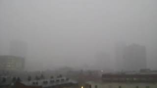 Tornado Sirens in Downtown Chicago Original Video Recording [upl. by Zedecrem]