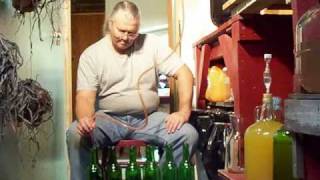 Making Concord Wine Bottling [upl. by Cheke]