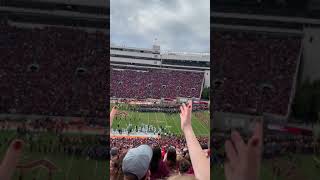 Virginia Tech Football EntranceEnter Sandman Maroon Effect Homecoming 2019 [upl. by Dieter364]