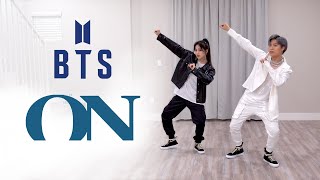 BTS 방탄소년단  ON Dance Cover  Ellen and Brian [upl. by Schach29]