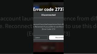 Error code 273 is real WHY NO COMMENTS ABOUT THIS [upl. by Wind]