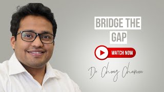 Bridge The Gap  Treatment Options for Gaps in Teeth  Dentistry Decoded by Dr Chirag Chamria [upl. by Andrew]