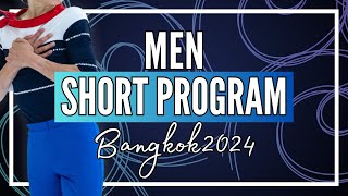 Junior Men Short Program  Bangkok 2024  JGPFigure [upl. by Aihsenor26]