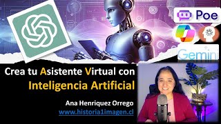 Crea tu Asistente Virtual con INTELIGENCIA ARTIFICIAL IA EN EDUCACIÓN SUPERIOR [upl. by Nimoynib712]