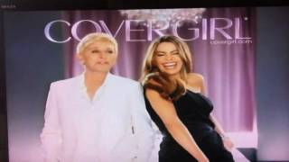 Ellen DeGeneres and Sofia Vergara Cover Girl Commercial [upl. by Jorry524]