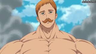 ESCANOR VS GALAND FULL FIGHT [upl. by Nnaaras]