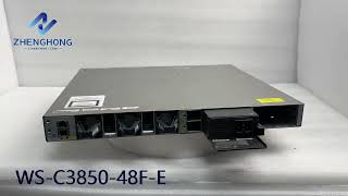 Cisco WSC385048F 48 Ports Layer 3 Switch Stackable 48 101001000 Ethernet PoE ports（on sales） [upl. by Keligot]