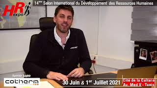 Mot de M Benoit BEAUJOUAN  Directeur dusine  COTHERM  Sponsor Saphir de HR expo 2021 [upl. by Yramliw]