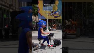 ADVENTURES OF SONIC END CREDITS BUSKING [upl. by Farmelo567]