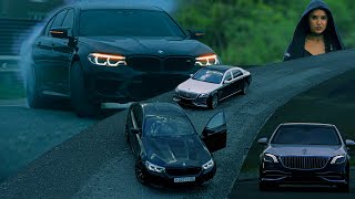 BMW VS MERCEDES  M5 F90 Competition amp Maybach  LIMMA Girl [upl. by Lubeck]