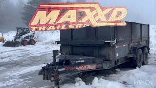 MAXXD Dump Trailer Review HEAVY USE 3 YEARS  7x14 14k [upl. by Hubsher420]