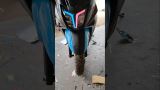 TVS ntorq DRL modified shorts highlights stickar yotubeshorts dwrapping [upl. by Miranda]