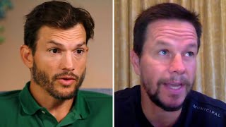 Ashton Kutcher RESPONDS To Mark Wahlberg calling him out For Leaving America over Diddy backlash [upl. by Zellner]