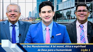 Revista de EBD Betel Dominical 1 Os Dez Mandamentos A lei moral ética  Deus para a humanidade [upl. by Drofnelg795]