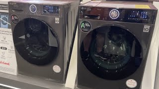 overview of washing machines plugged in at currys [upl. by Ahsiened923]