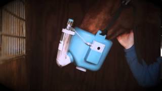 Haygain Flexineb Equine Nebuliser outdoors  short clip [upl. by Olia569]