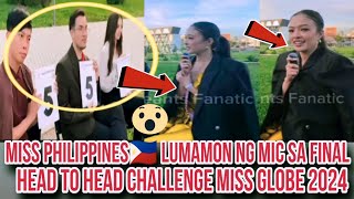 WOW Philippines🇵🇭 Jasmin Bungay Ginalingan sa Final Head to Head Round sa Miss Globe 2024 [upl. by Volin]