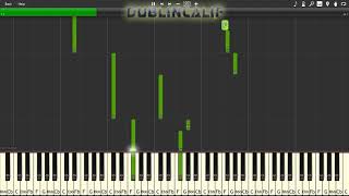 The Legend of Zelda Spirit Tracks  Byrnes Death Theme Piano Tutorial Synthesia [upl. by Elleinod987]