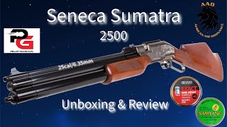 Seneca Sumatra 25 cal Unboxing amp Review [upl. by Hamrnand769]