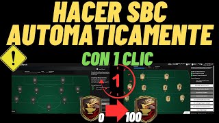 COMO HACER SBC CON SOLO UN CLIC AUTOMATICAMENTE  PASO A PASO  Paletools l EA FC 25 [upl. by Kalam681]