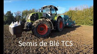 Semis de Blé en TCS 2020 Partie 1 [upl. by Ardnajela]