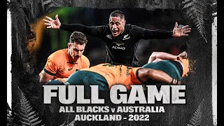 FULL GAME All Blacks v Australia 2022  Auckland [upl. by Edra]