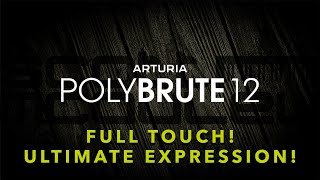 Arturia PolyBrute 12  Full Touch [upl. by Hayman]