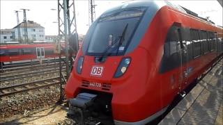 SBahn Nürnberg  Züge im SBahnhof Dürrenhof [upl. by Lefkowitz149]