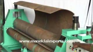 Manek  Bending Roller Model BR2516 [upl. by Hplodnar]