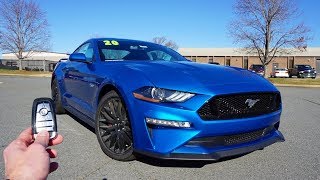 2020 Ford Mustang GT Start Up Exhaust Test Drive and Review [upl. by Armil]