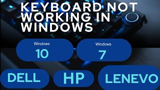 Fix Laptop Keyboard not working any laptop Keyboard typing problem New keyboard not working solve [upl. by Sitarski]