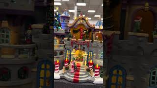 Michael’s has Christmas Village Store out amp Santa Claus and his Reindeer 9724 [upl. by Jeannie]