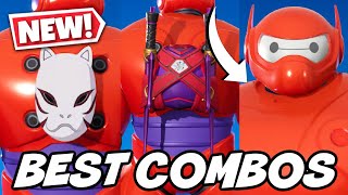 BEST COMBOS FOR NEW HERO BAYMAX SKIN CHAPTER 6 SEASON 1 BATTLE PASS  Fortnite [upl. by Amarillis]