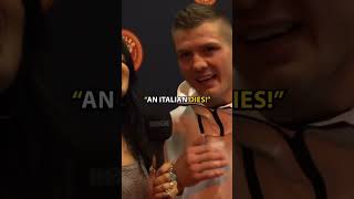 Marvin Vettori did not like this question LOL shorts ufc [upl. by Bonnice]