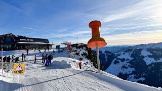 Skicircus Saalbach Hinterglemm Leogang Fieberbrunn  Skifahren⛷️  Tirol Österreich [upl. by Philbin15]