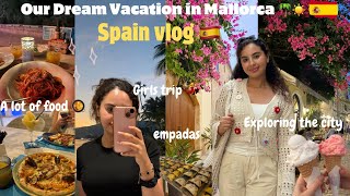 Girls Getaway in Mallorca Sun Fun and Unforgettable Moments 🌴✨part 1🇪🇸💃احسن تسافرة مع صحبتي [upl. by Oiziruam]