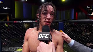 Bryan Battle Octagon Interview  UFC Vegas 47 [upl. by Uzial]